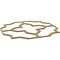 Ekena Millwork 66 56W x 66 56H x 38T Large Laird Decorative Fretwork Wood Ceiling Panels, Wood Paint Grade CELW67X67X0375LRDMF - alternate 7